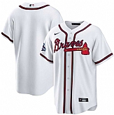 Braves Blank White Nike 2021 World Series Champions Cool Base Jersey,baseball caps,new era cap wholesale,wholesale hats